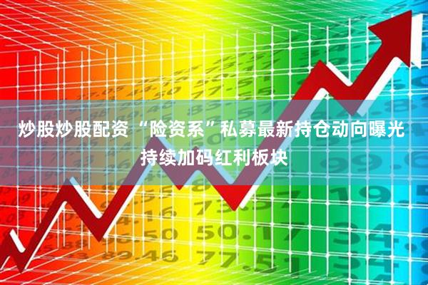 炒股炒股配资 “险资系”私募最新持仓动向曝光 持续加码红利板块