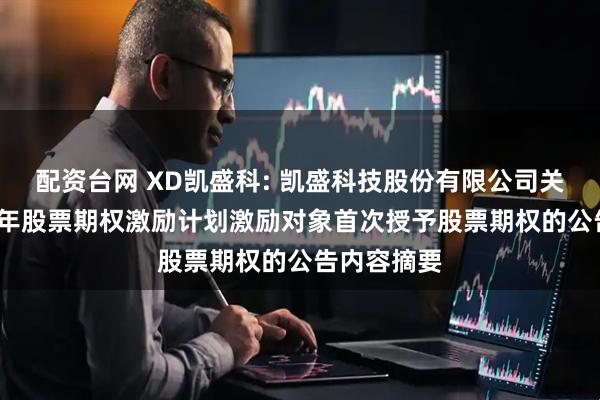 配资台网 XD凯盛科: 凯盛科技股份有限公司关于向2024年股票期权激励计划激励对象首次授予股票期权的公告内容摘要